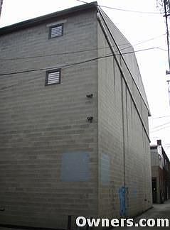 West side of building