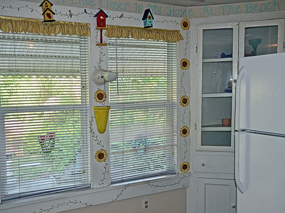 view from kitchen