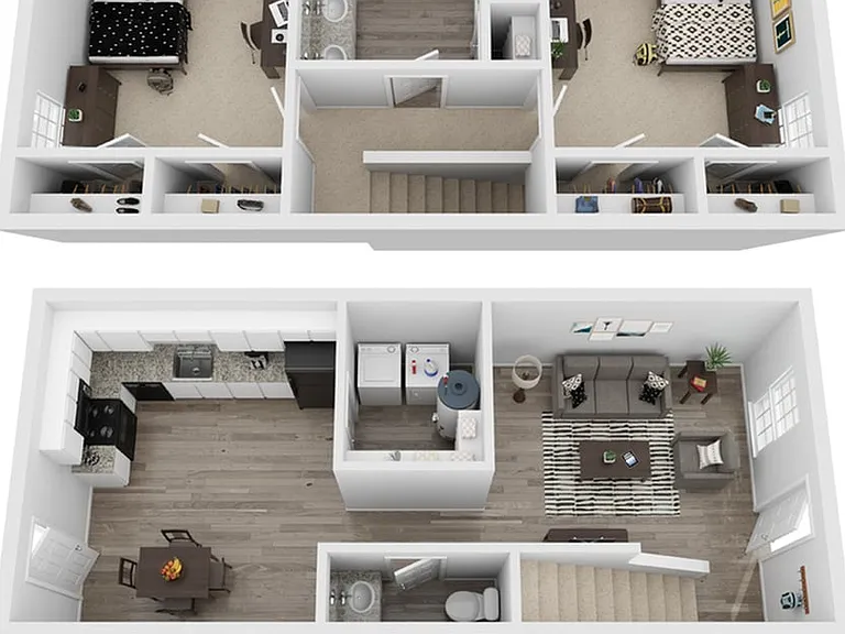 George 3D Combined Floors George 3D Combined Floors