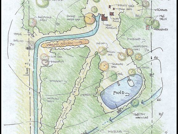 18 acre landscape master site plan