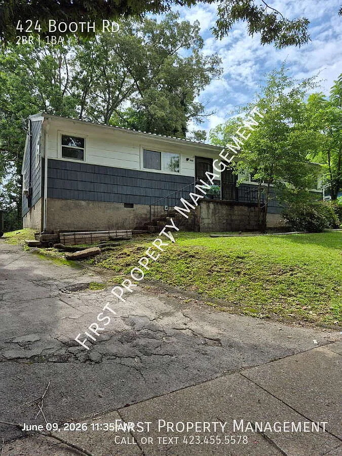 Half Off 1st Months Rent! 424 Booth Rd: Brainerd 2bed/1bath Duplex: Central Ac!! — Photo 2