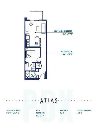 Floor plan Portland