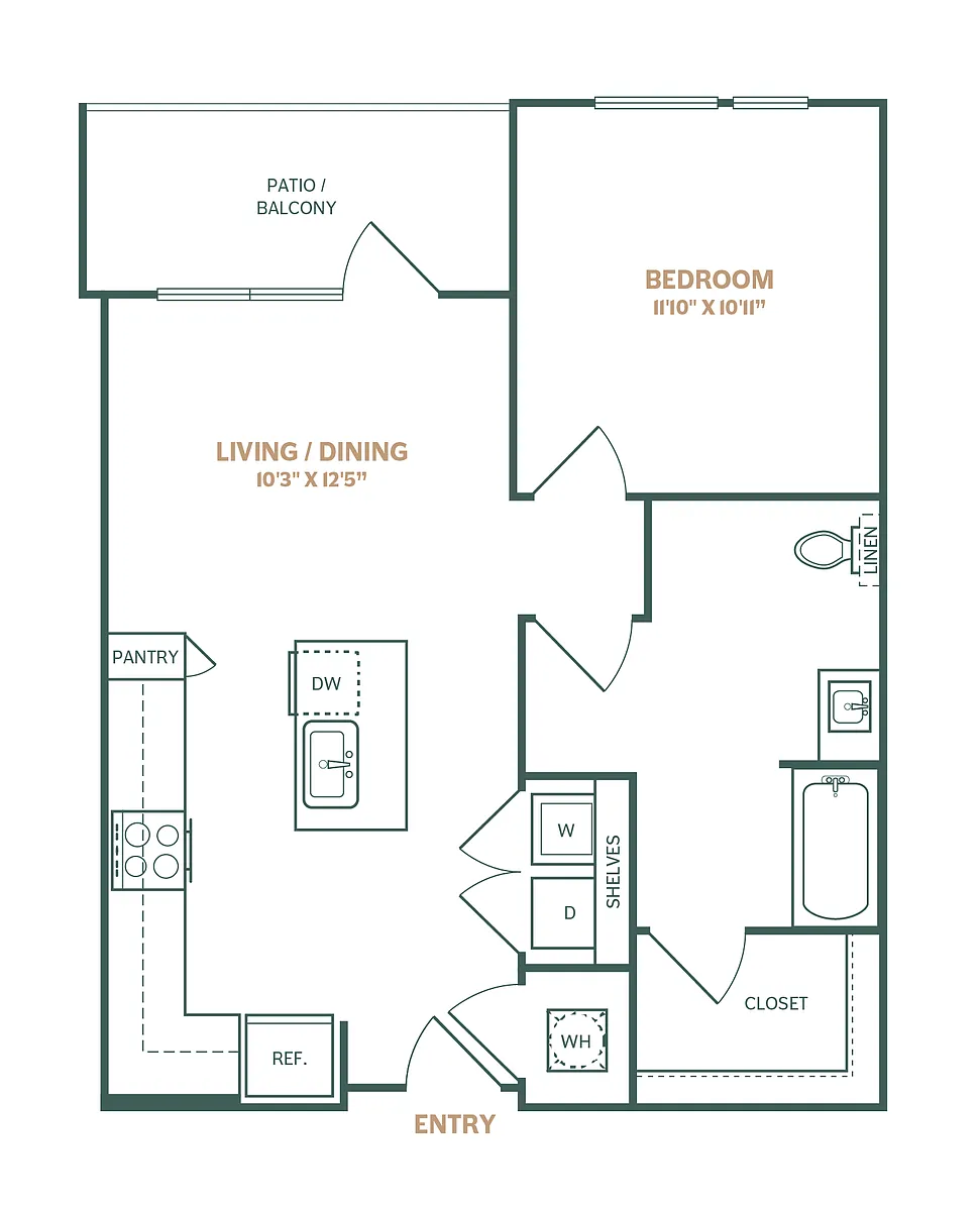 Floor plan A1A