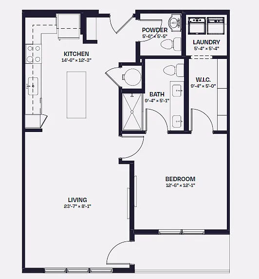 Floor plan A5W
