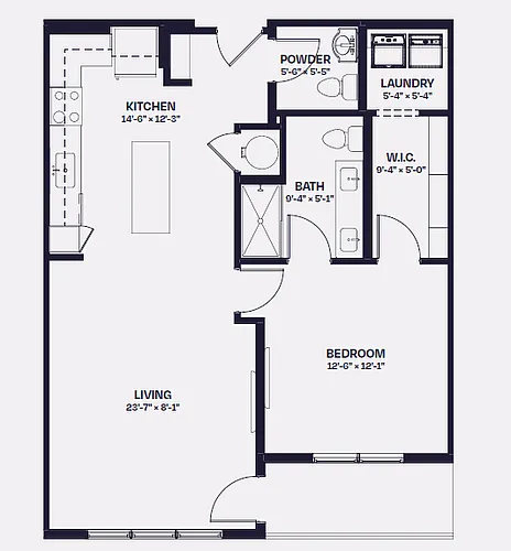 Floor plan A5W