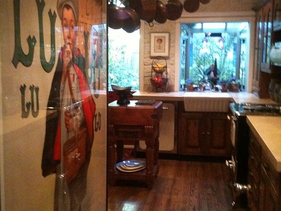 Kitchen with French stove