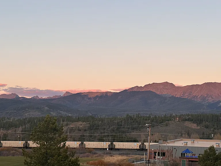 view from patio