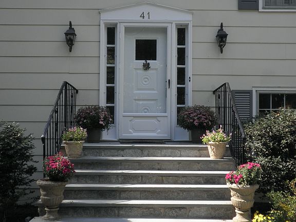 Welcoming front entrance