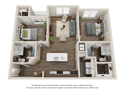 Floor plan Manzanita