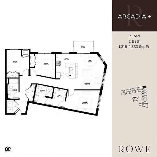 Floor plan Arcadia +