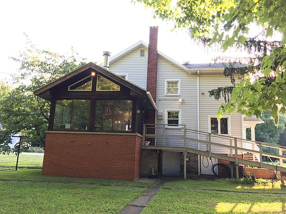 Back of house-sunroom