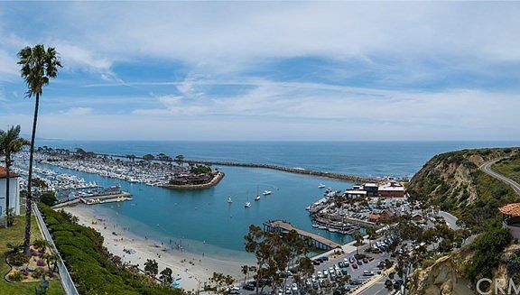 Balcony view: Dana Point Harbor, Baby Beach, Pacific Ocean