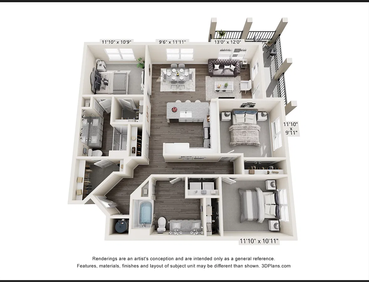 Floor plan C1