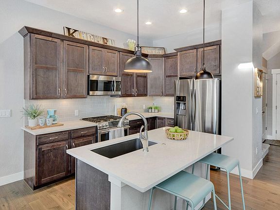 Gourmet Kitchen with Stainless Appliances, Gas Range, Dishwasher, Refrigerator, Quartz Countertops, and Pantry