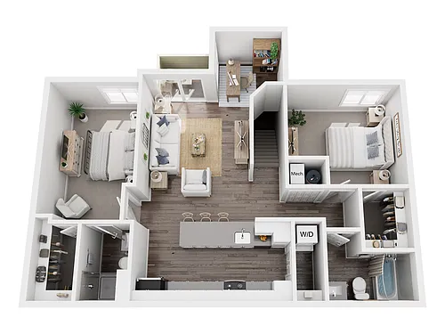 Floor plan Driftwood Upper