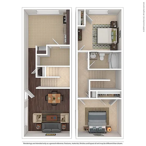 Floor plan 2 Bedroom