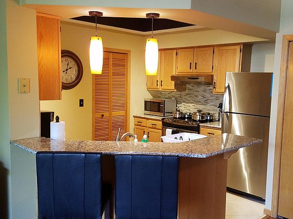 Bar Seat View of Kitchen