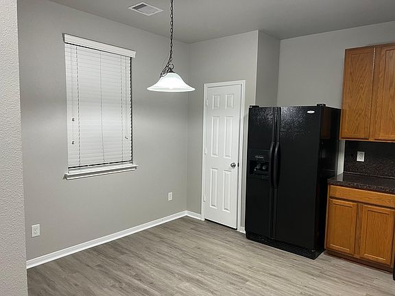 Kitchen with refrigerator. Filtered water and ice machine