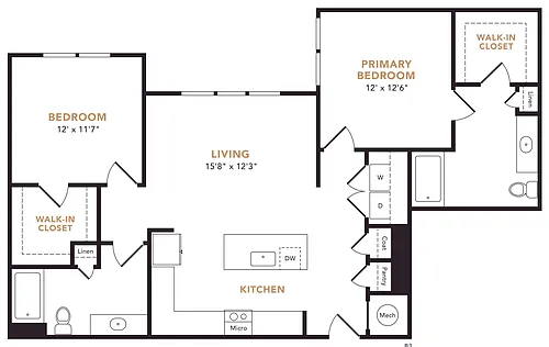 Floor plan B2