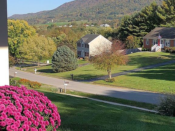 Gorgeous front porch view