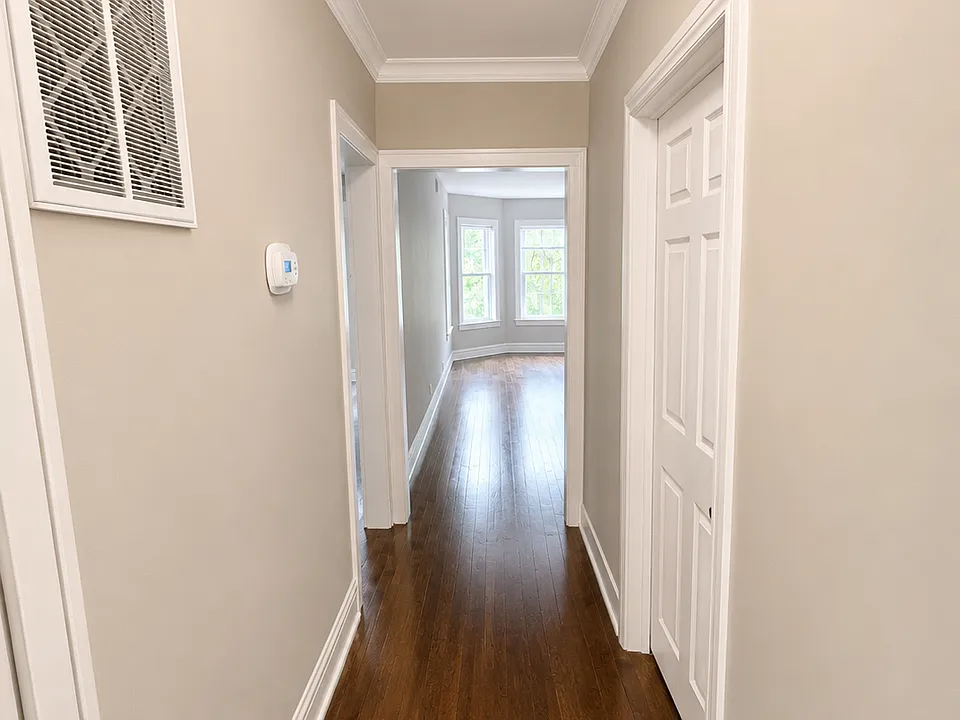 Sunlit Hallway
