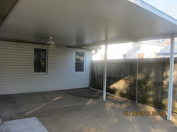 Covered patio