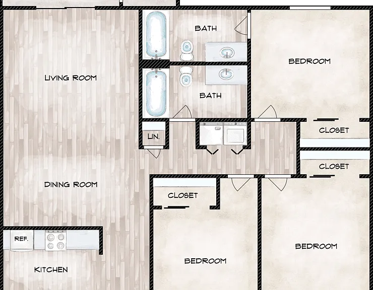 Sequoia Floorplan Diagram