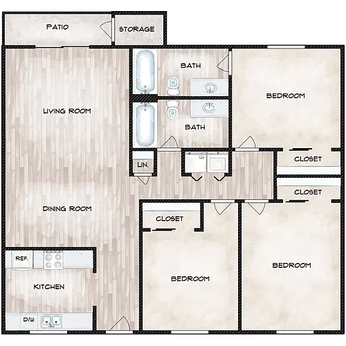 Floor plan Sequoia