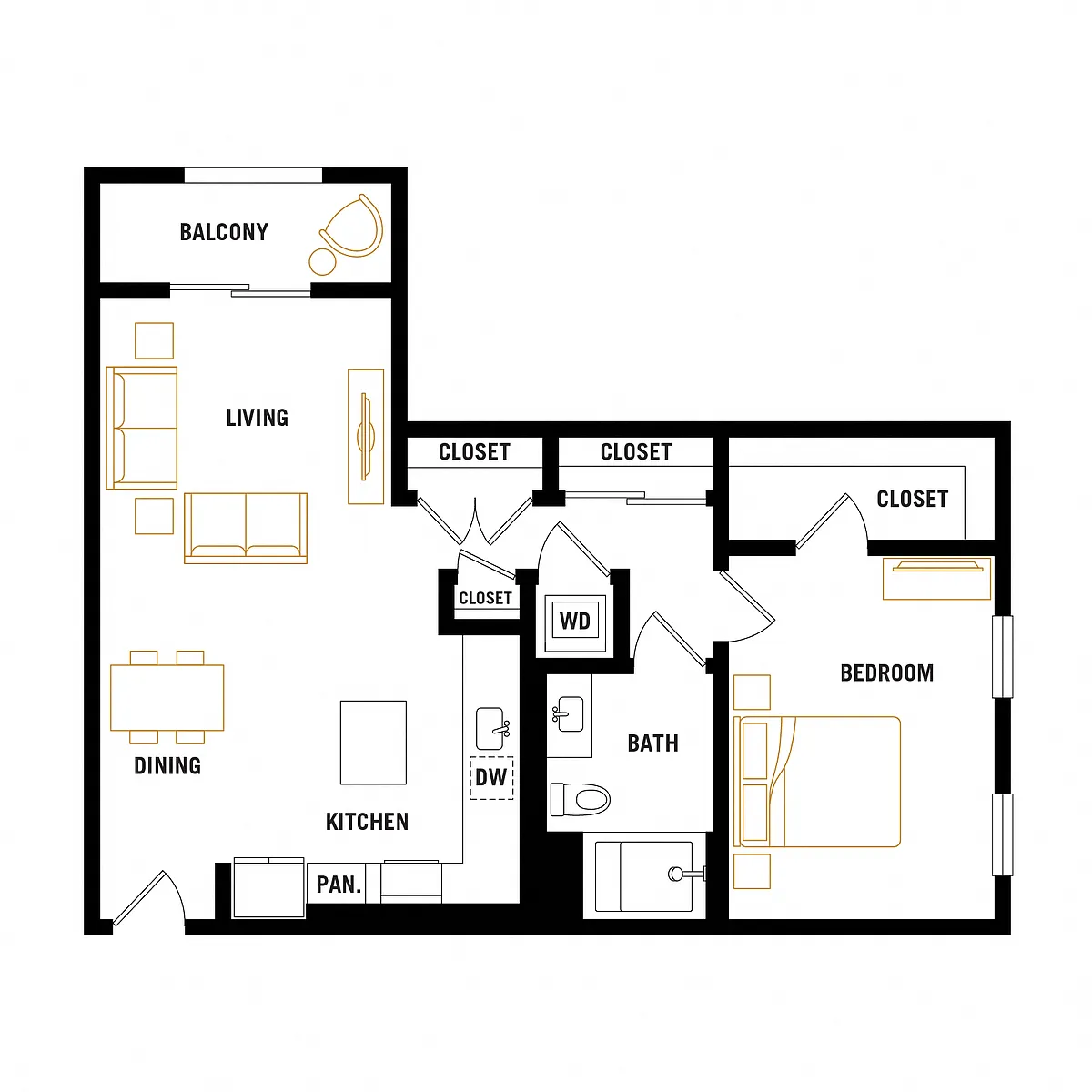 Floor plan A8