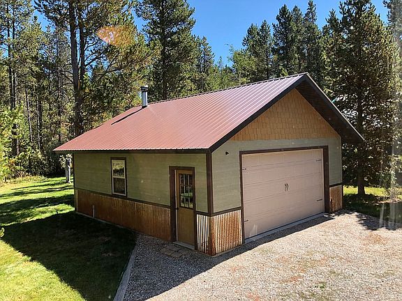 Separate finished garage
