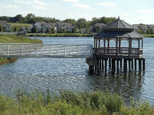 Silvestone Lake in subdivision