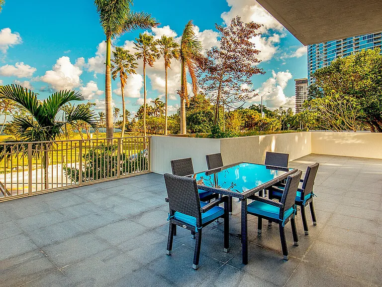 Relax outdoors on your spacious private balcony