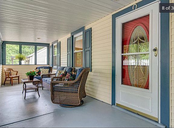 Screened porch