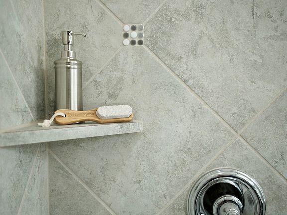 Tile-Surround Shower