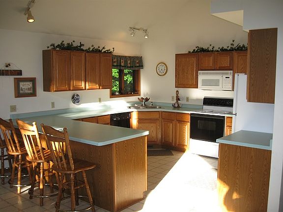 Open concept kitchen