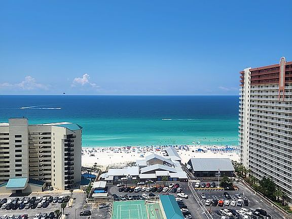 Balcony and Master BR view