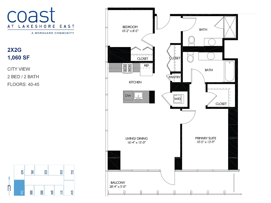 Floor plan 2x2G
