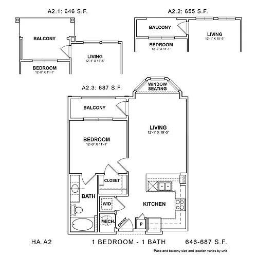 Floor plan HA.A2