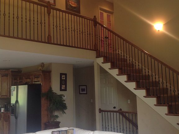 Wrought iron spindles- OPEN