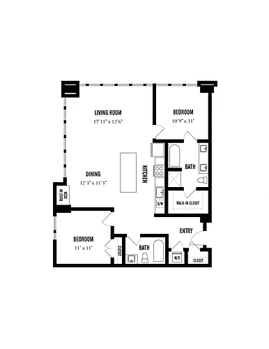 Floor plan Montpellier