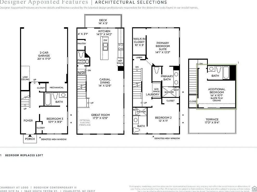 4 bed, 4.5 bath, 2080 sqft, $3,700 — Photo 4