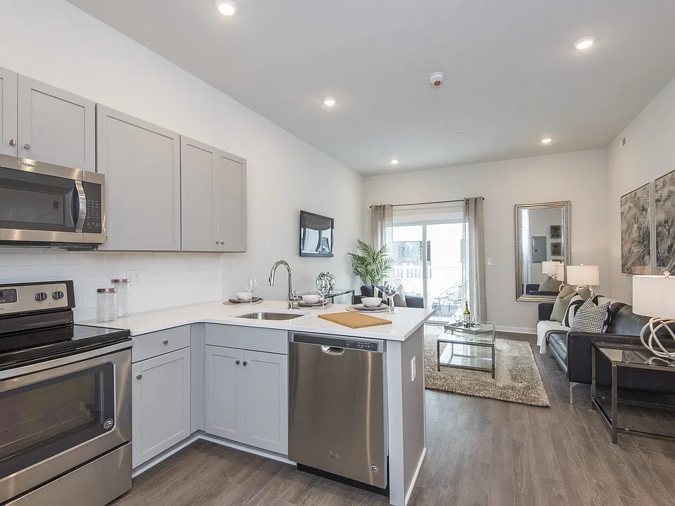 1002 Kitchen-Living Room