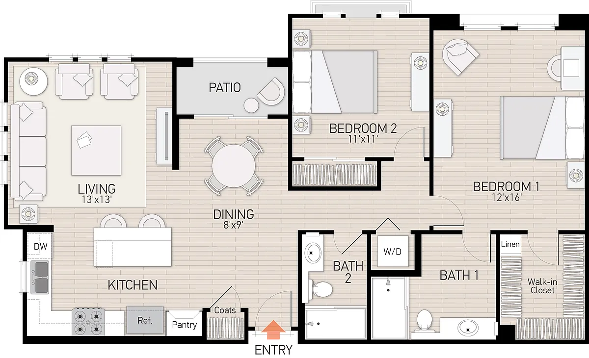 Floor plan Plan G
