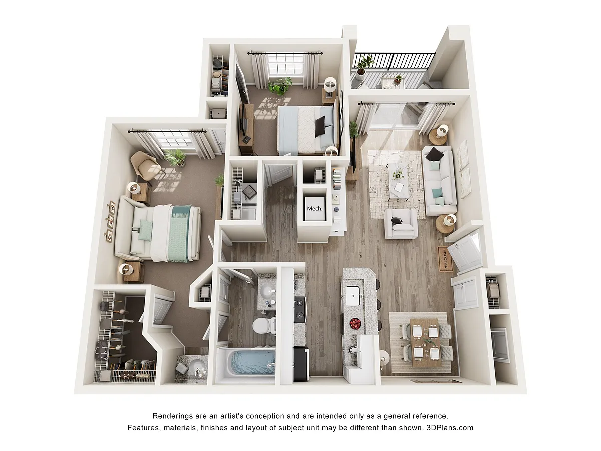 Floor plan B1