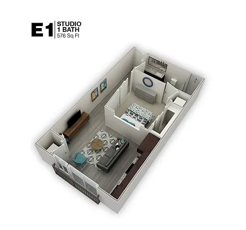Floor plan E1