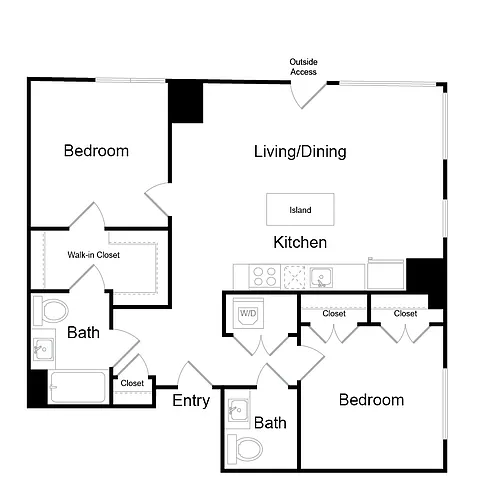 Floor plan B222