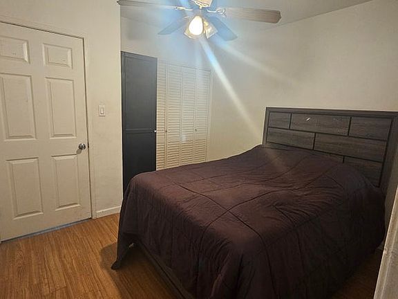 A full-size bed is provided, but you can bring your own