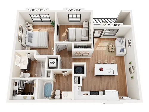 Floor plan Travertine