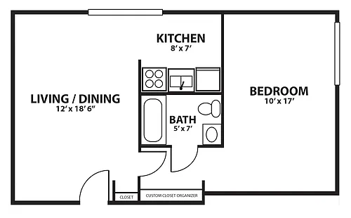 Floor plan Deluxe