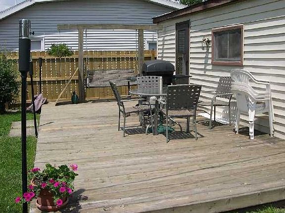 Nice 12x24 wood deck